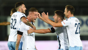 Lazio, squadra in partenza per Torino – FOTO