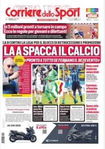 corriere dello sport 7 giugno 2020