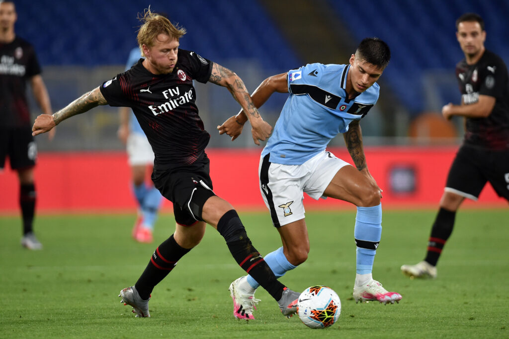 Milan, Kjaer out anche con la Lazio. Qualche flebile speranza per Rebic 1 Kjaer Correa STA005