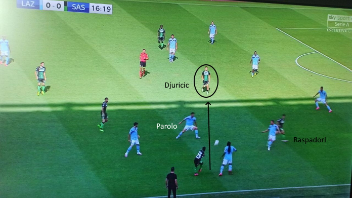 LAVAGNA TATTICA - La Lazio è troppo perforabile tra le linee 27 lazio sassuolo djurici