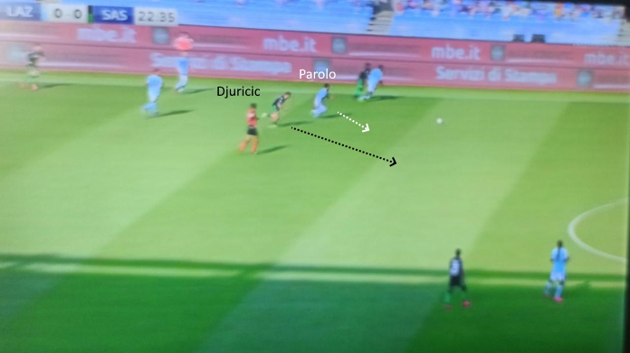 lazio sassuolo parolo solo 1