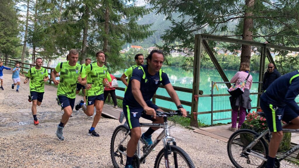 Auronzo, seduta mattutina per la Lazio tra scarico e palestra: oggi pomeriggio riposo 1 IMG 20200826 WA0016