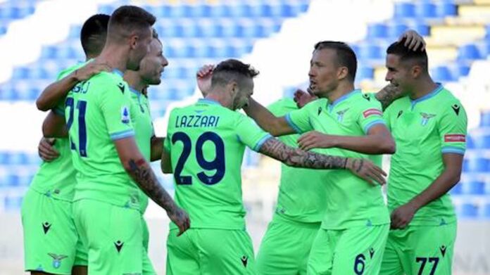 Lazio lazzari gol cagliari