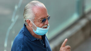 De Laurentiis: «Senza tifosi è un calcio falsato in un’apnea di acquario»