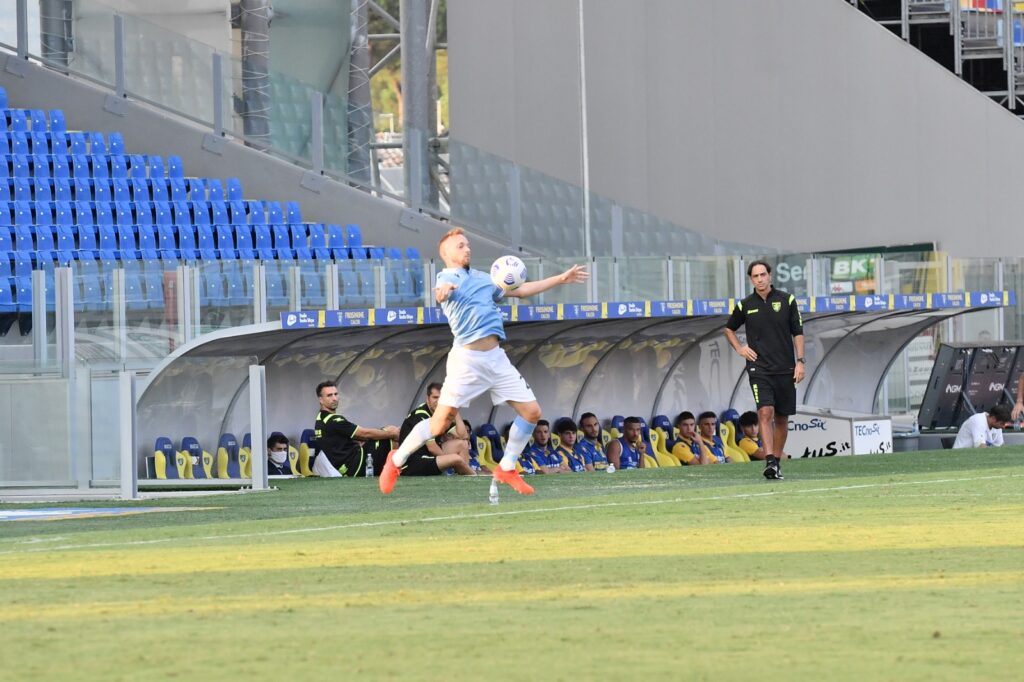 Lazio, Lazzari: «Sapevamo che avremmo fatto bene, potevamo segnare di più» 1 Lazzari Frosinone