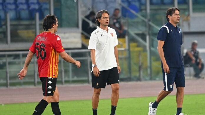 Pippo e Simone Inzaghi amichevole