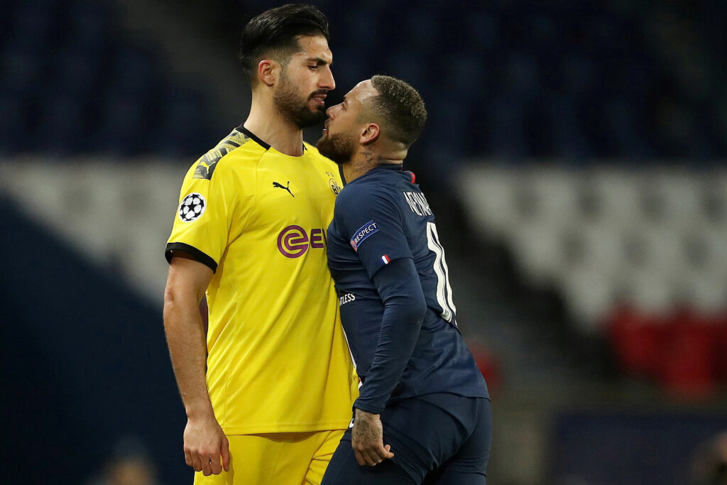 Borussia Dortmund, Emre Can: «Testa alla sfida di Champions con la Lazio» 1 Can Neymar POOL111
