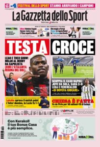 Gazzetta dello Sport 5 ott