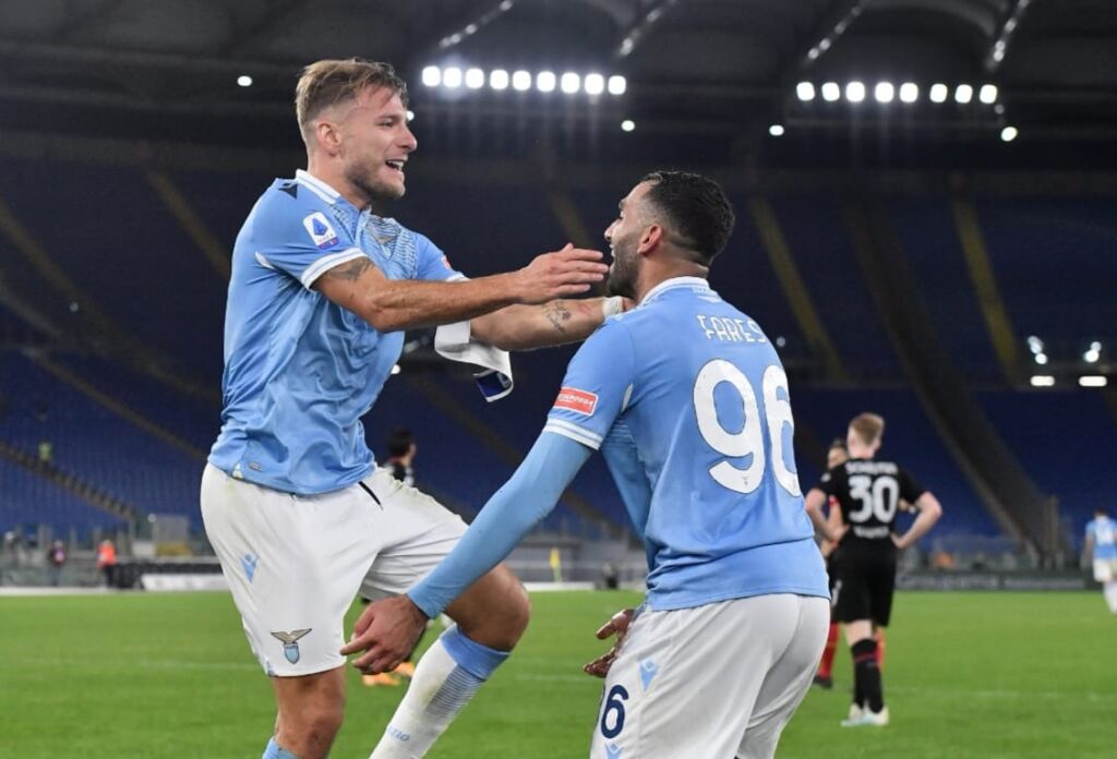 Lazio, Fares ammette: «Migliorerò sui cross, promesso» 1 Immobile Fares