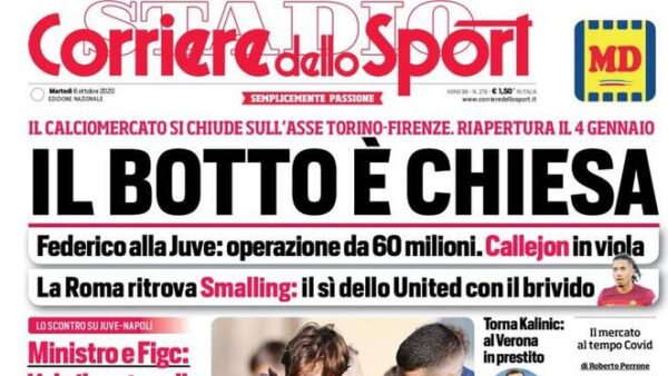 Corriere dello sport 2020 10 06 5f7b9a4feb83f