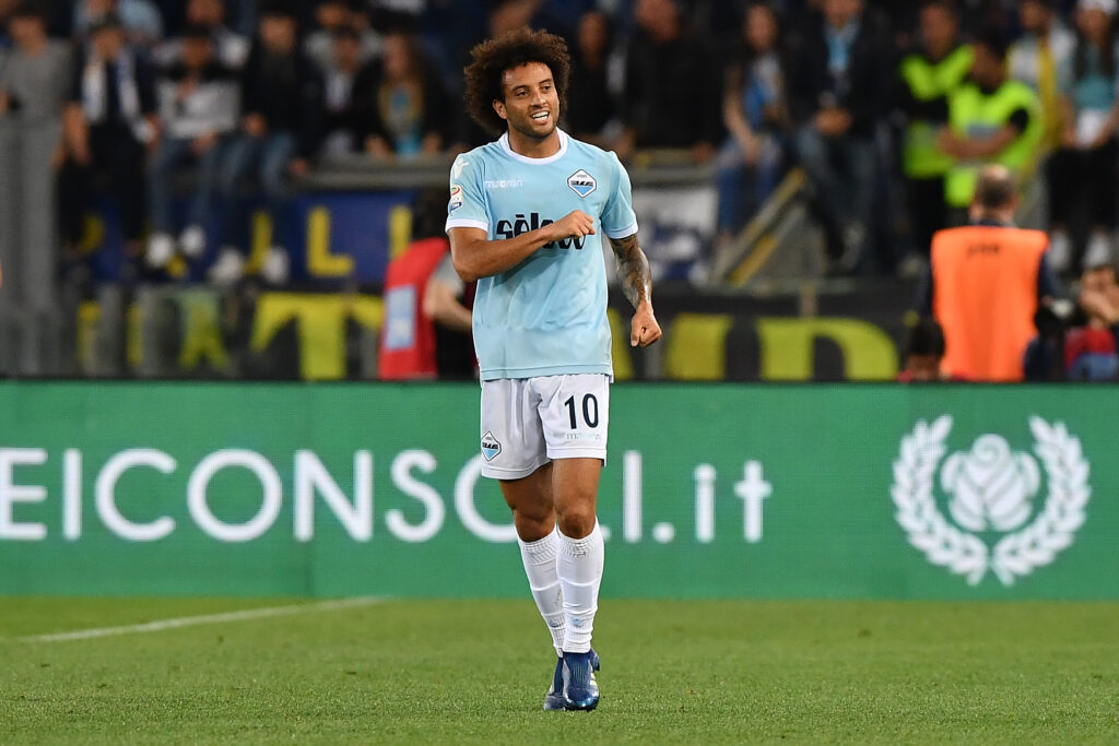 Agostinelli: «Felipe Anderson un grande colpo. E su Luis Alberto...» 1 esult gol Anderson DSC 7202