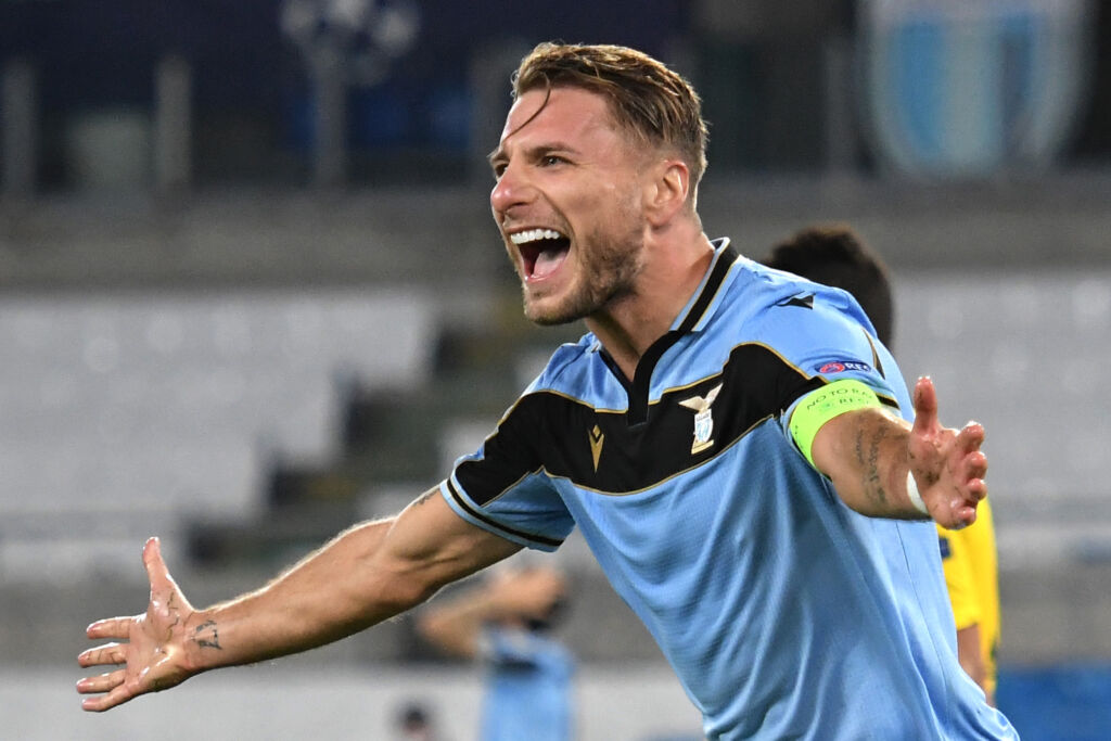 Ricavi Champions League: i guadagni della Lazio dal '99 ad oggi 1 esult gol Immobile ASta046