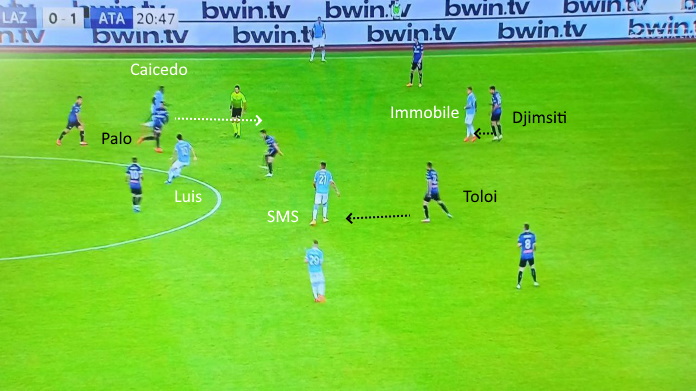 lazio atalanta fraseggio