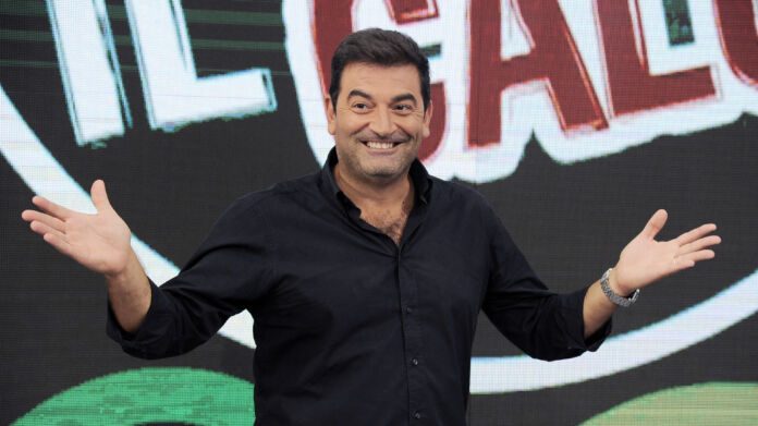 photocall trasmissione Tv 'Quelli che il calcio'