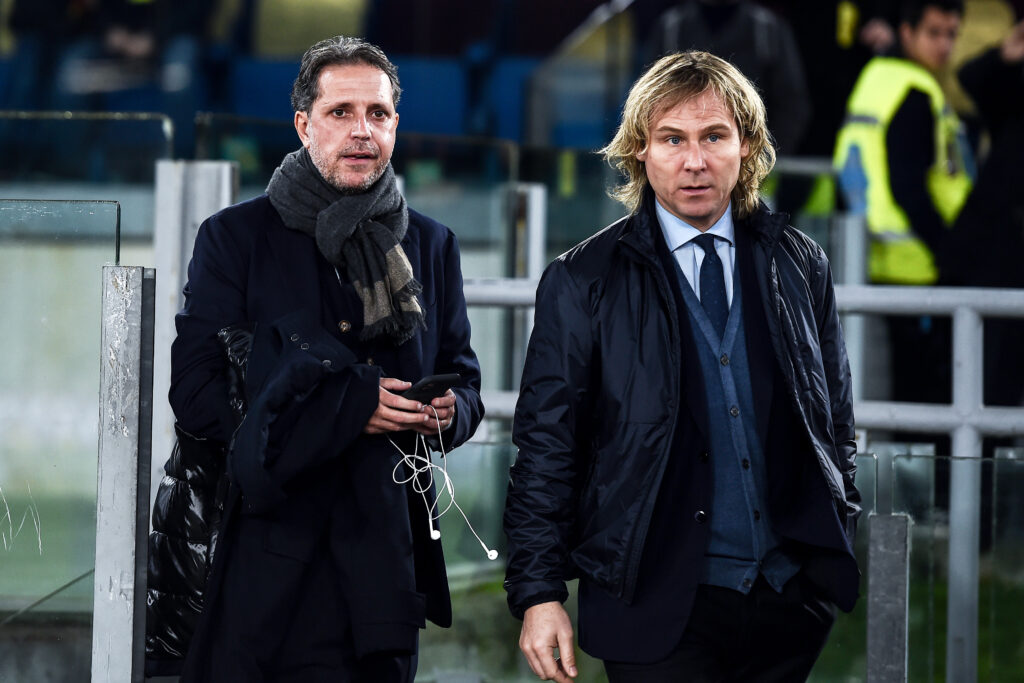Lazio Juve, il filo del match è Pavel Nedved: ha vinto tutto... in biancoceleste! 1 Nedved Paratici BUF 2913