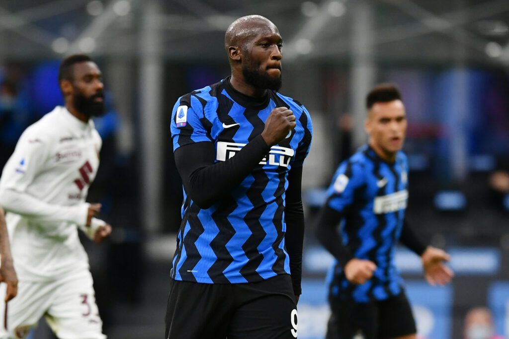 Inter, Lukaku: «Non siamo ancora una grande squadra, per 60′ abbiamo giocato male» 1 esult gol Lukaku MG5 8019