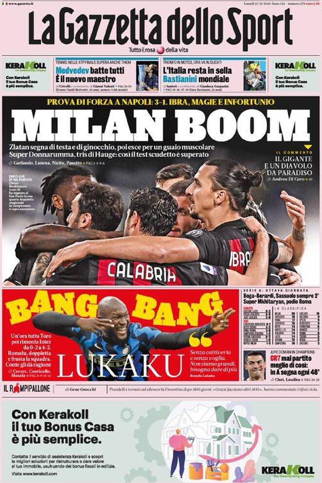 la gazzetta dello sport 2020 11 23 5fbafb5e04efc
