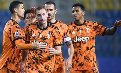 Esultanza Juve Kulusevski