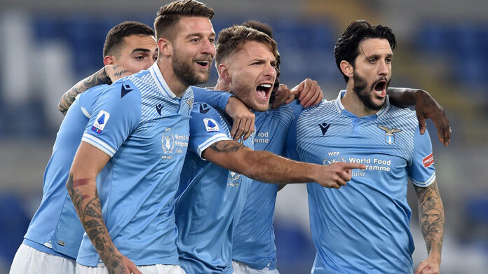 Immobile Milinkovic-Savic Luis Alberto Lazio
