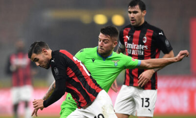 Milinkovic Savic Theo Hernandez Milan Lazio