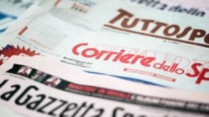 Le prime pagine dei principali quotidiani sportivi – 27 gennaio