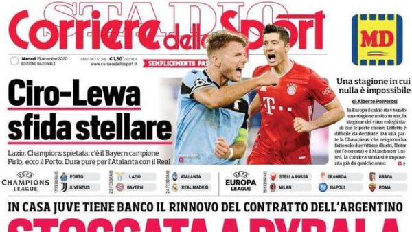 corriere dello sport 2020 12 15 5fd7f5e1545b2