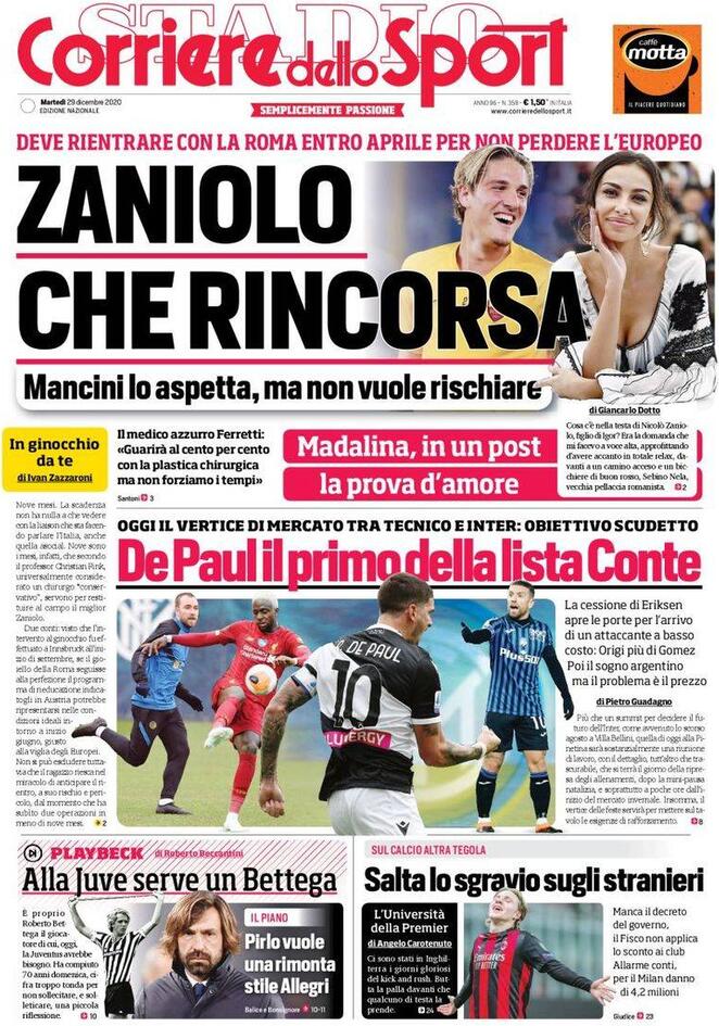 corriere dello sport 2020 12 29 5fea651ad1a93
