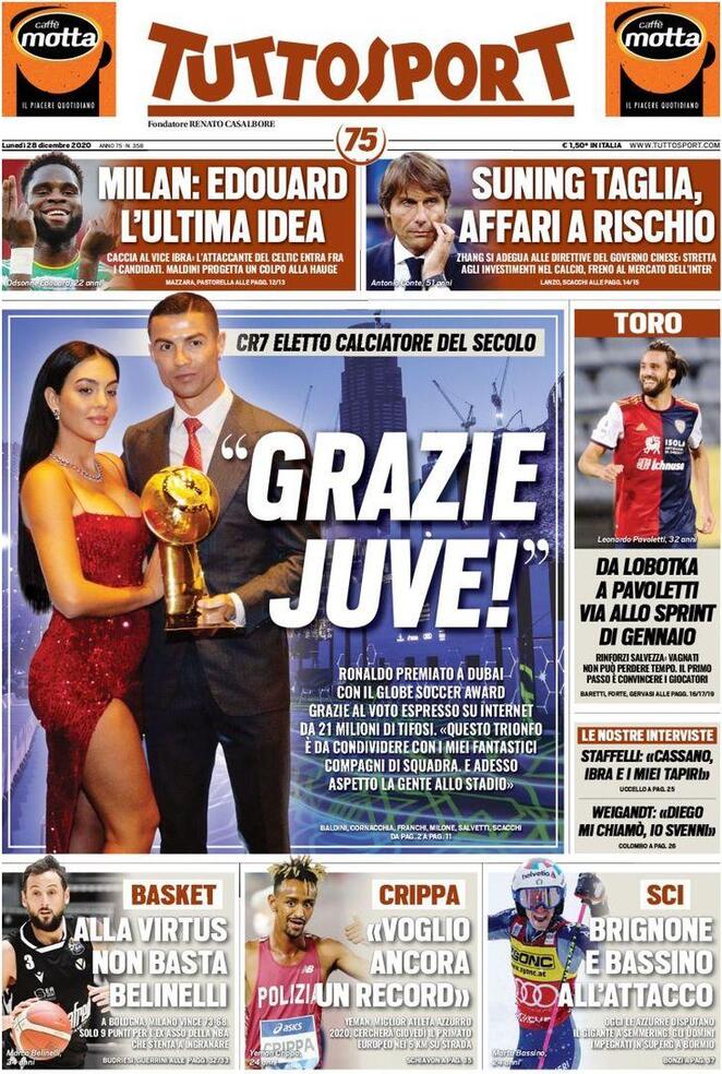 tuttosport 2020 12 28 5fe916a4c9b53