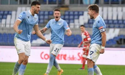 Lazio esultanza Immobile