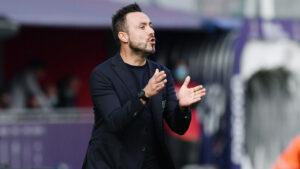 De Zerbi: «Sarri uno dei top italiani, i suoi complimenti mi emozionano»