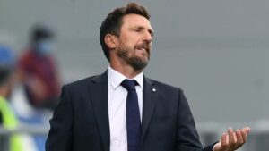 Lazio-Cagliari, la frase di Di Francesco alla panchina biancoceleste