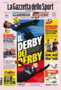 Prima pagina Gazzetta 16 02 2021