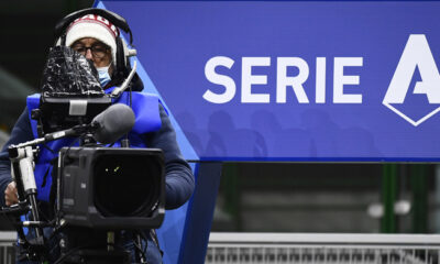 Serie A tv cameraman
