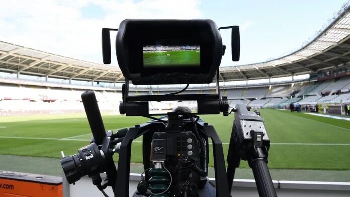 Tv diritti telecamera