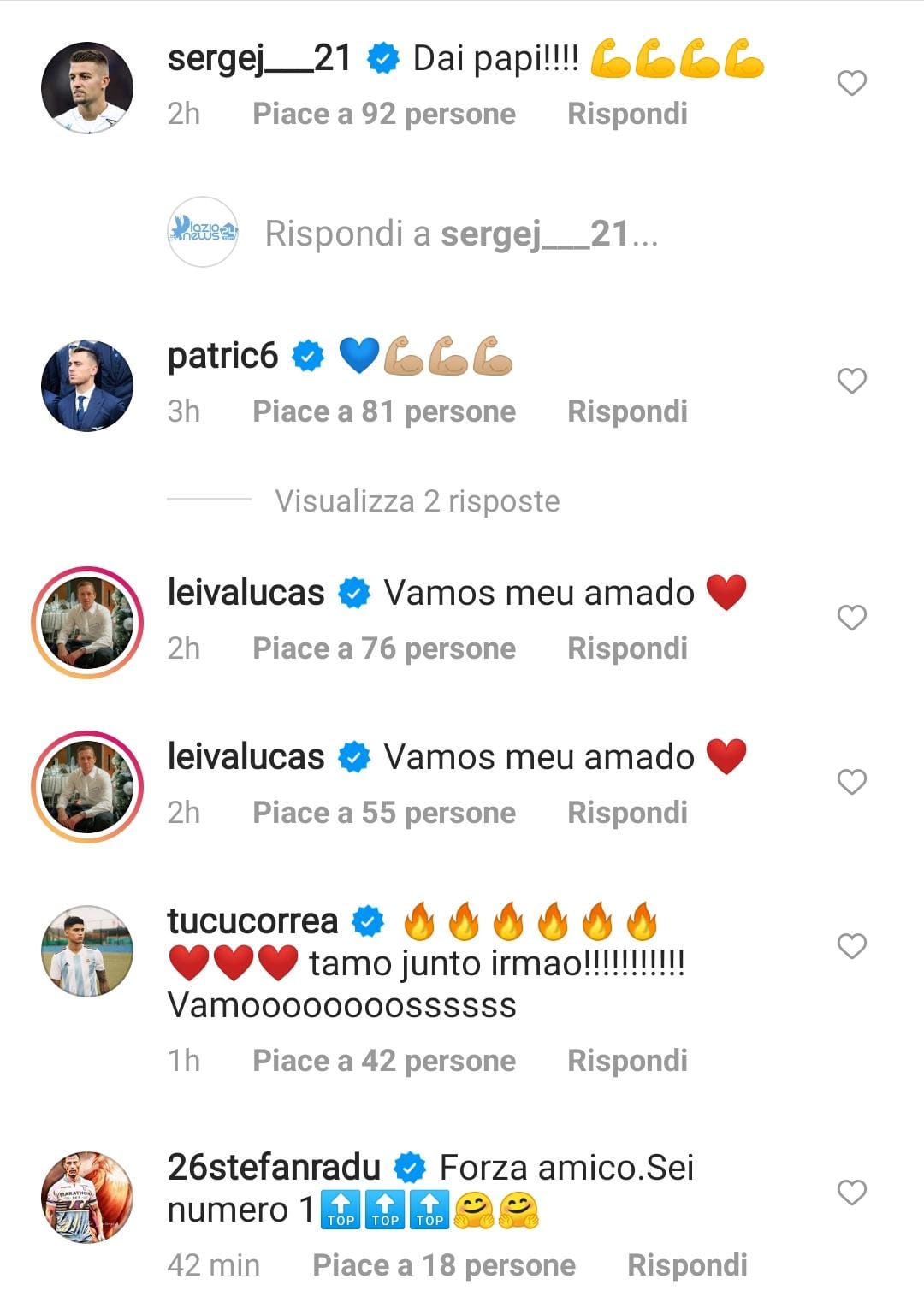 messaggi luiz felipe