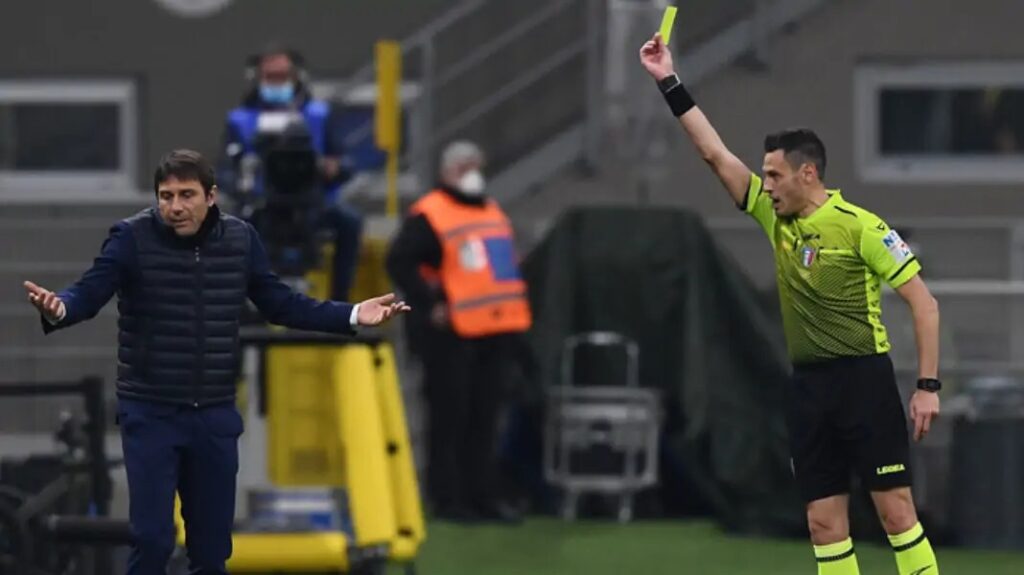 Siparietto Conte Mariani, ammonito il tecnico nerazzurro 1 Conte Mariani