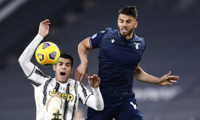 Morata Hoedt Juve Lazio