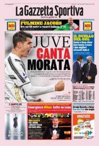 Prima pagina Gazzetta 07 03 2021