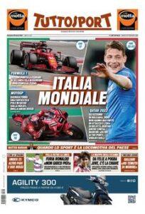Prima pagina TuttoSport 28 03 2021