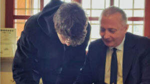 Romano Floriani Mussolini: «Felice di aver firmato con la Lazio» FOTO