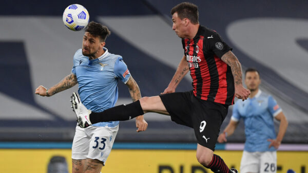 Acerbi Mandzukic Lazio Milan