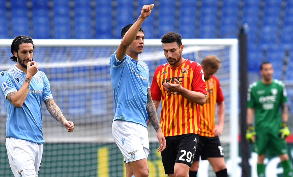 Lazio Benevento, la fiducia di Correa: «Continuiamo così» FOTO 1 Correa 1