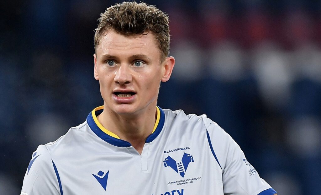 Verona, Dawidowicz: «Il 4-1 contro la Lazio una delle vittorie più belle» 1 Dawidowicz