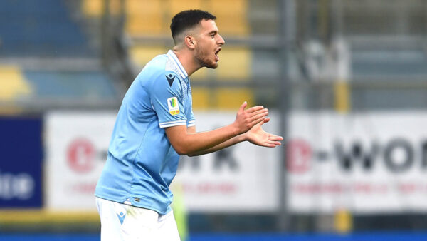 Esultanza Bertini lazio primavera