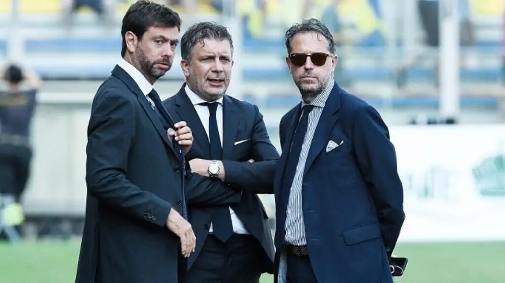 La Juve non molla Milinkovic: tre cessioni per convincere Lotito e la Lazio 1 Paratici Agnelli Cherubini