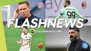 Ultime Notizie Serie A: Gattuso resta al Napoli? Pirlo in bilico – VIDEO