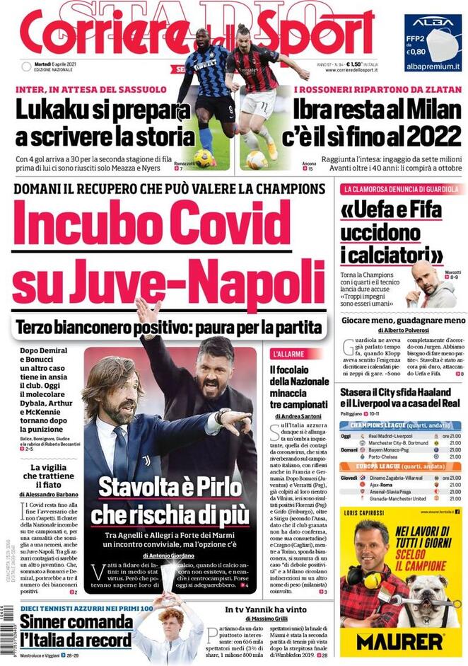 corriere dello sport 2021 04 06 606b88d7e11b4