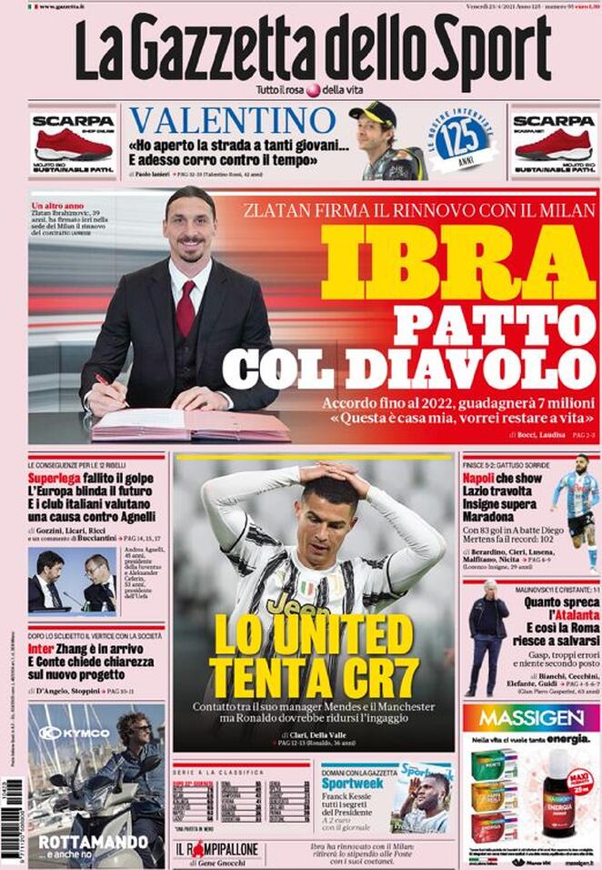la gazzetta dello sport 2021 04 23 6081fe3cd536b