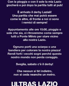 Comunicato Curva Nord