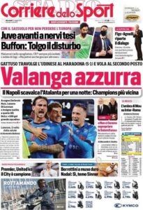 Prima pagina Corriere 12 05 2021